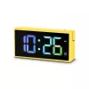Despertador digital Hama Ibiza amarelo LCD pilha USB