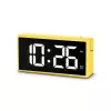 Despertador digital Hama Ibiza amarelo LCD pilha USB