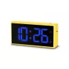 Despertador digital Hama Ibiza amarelo LCD pilha USB