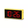 Despertador digital Hama Ibiza amarelo LCD pilha USB