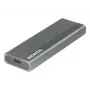 Caixa para SSD ADATA EC680 cinzenta M.2 USB Type-C PCIe