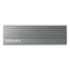 Caixa para SSD ADATA EC680 cinzenta M.2 USB Type-C PCIe