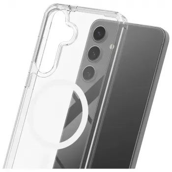 Capa protetora 3MK Armor MagCase para Samsung Galaxy S24 FE – design robusto e fino