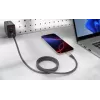 Cabo de dados USB C para USB C ADATA CACCU3-100W-100AN-BK — USB 3.2 Gen 2 (10 Gbit/s), 1 m, preto