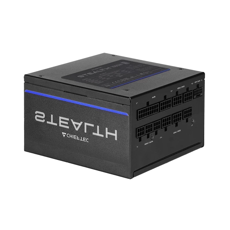 Fonte de alimentação CHIEFTEC Stealth Vega M SPX-1000-FC 1000W 24-pin ATX 80 PLUS Platinum, ventoinha 135 mm, preta