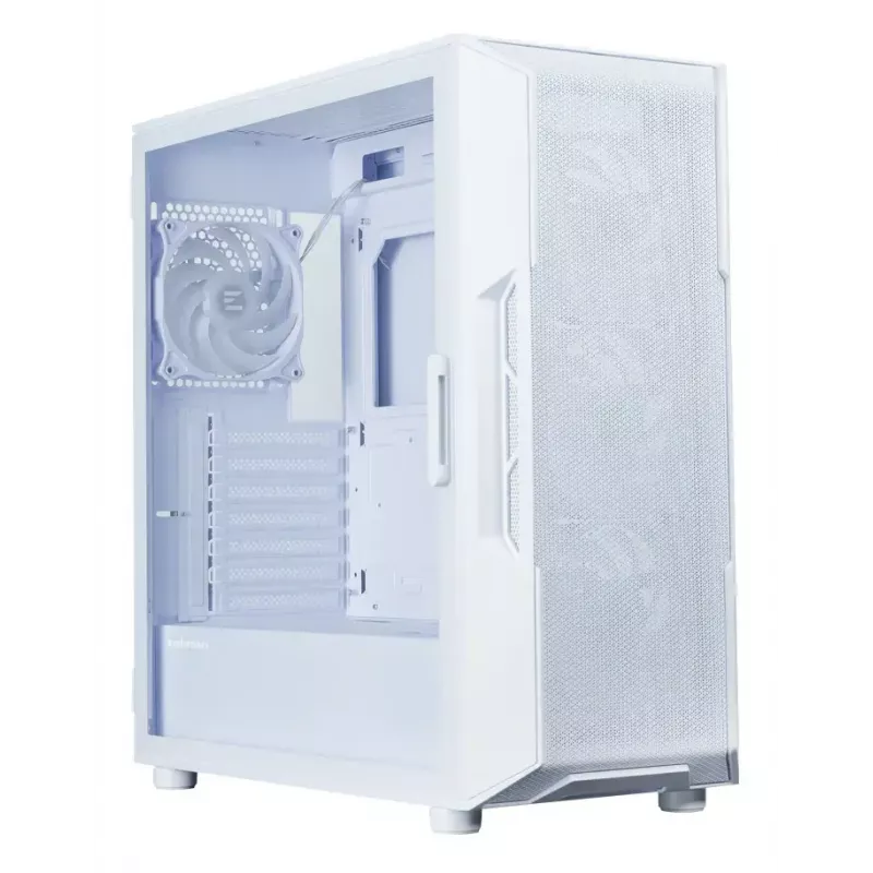 Zalman i3 NEO ARGB V2 caixa Mid Tower, 4 ventoinhas ARGB de 120 mm, branca