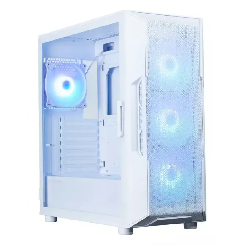 Zalman i3 NEO ARGB V2 caixa Mid Tower, 4 ventoinhas ARGB de 120 mm, branca