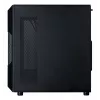 Caixa de PC Mid-Tower ZALMAN I3 NEO V2, preta, 4 ventoinhas RGB, suporte ATX/microATX