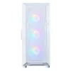 Zalman i3 NEO V2 caixa Mid Tower, 4 ventoinhas RGB de 120 mm, branca