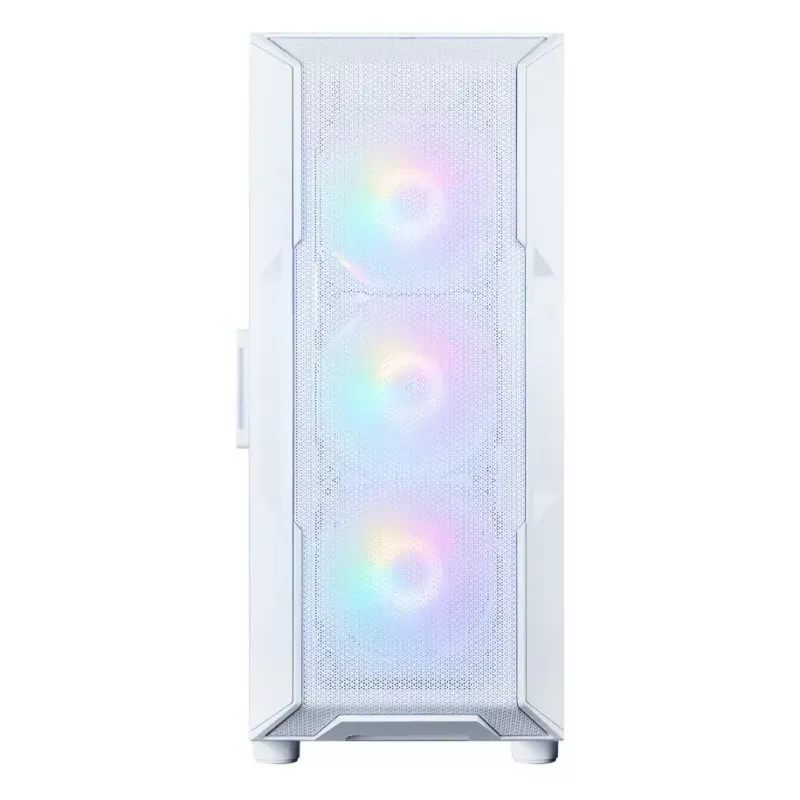 Zalman i3 NEO V2 caixa Mid Tower, 4 ventoinhas RGB de 120 mm, branca