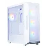Zalman i3 NEO V2 caixa Mid Tower, 4 ventoinhas RGB de 120 mm, branca
