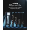 Acessório: adaptador duplo M.2 NVMe e SATA icybox IB-1827MCP-C31