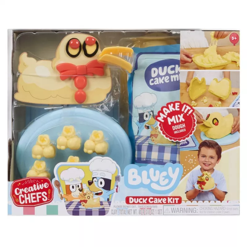 Little Tikes Creative Chefs Bluey - conjunto de bolo de pato