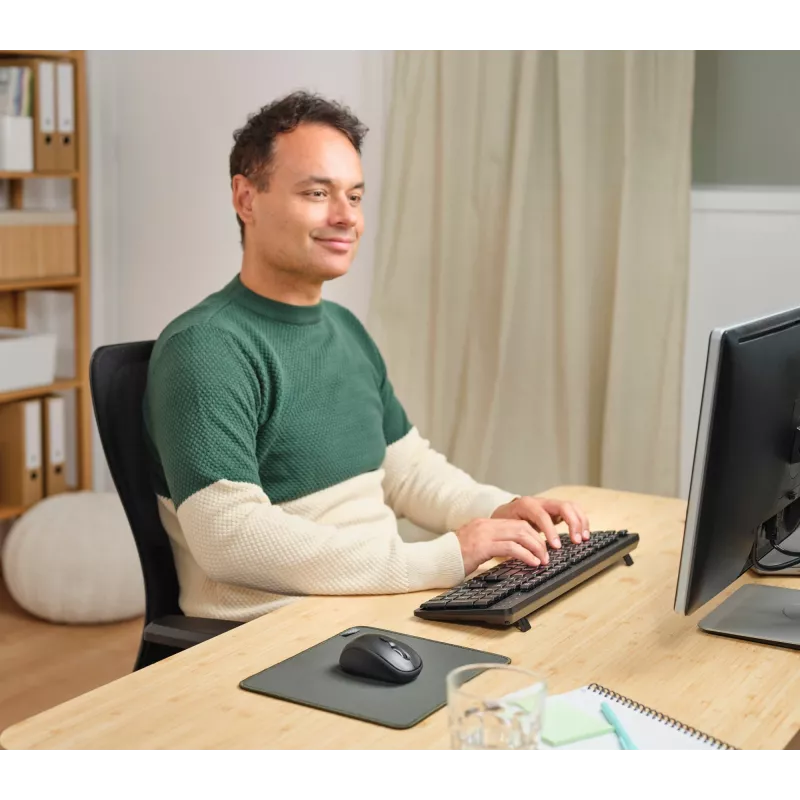 Teclado Trust Ody II Office RF Wireless QWERTY US English preto