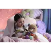 Mascote interativo de peluche Cobi Thready Bear – brinquedo ativado por movimento com som e sensores