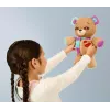 Mascote interativo de peluche Cobi Thready Bear – brinquedo ativado por movimento com som e sensores