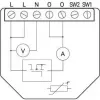 Controlador de dimmer inteligente Shelly Wave Dimmer EU LR — 2 canais, sem neutro, 220–240V, LED até 150W, lâmpadas incandescentes até 200W, 864–868.4 MHz