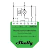 Controlador de dimmer inteligente Shelly Wave Dimmer EU LR — 2 canais, sem neutro, 220–240V, LED até 150W, lâmpadas incandescentes até 200W, 864–868.4 MHz