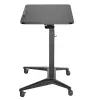 Mesa de portátil móvel MACLEAN MC-453B com regulação pneumática de altura, altura máx. 109 cm, capacidade de carga 8 kg