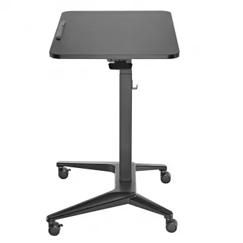 Mesa de portátil móvel MACLEAN MC-453B com regulação pneumática de altura, altura máx. 109 cm, capacidade de carga 8 kg