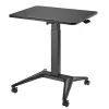 Mesa de portátil móvel MACLEAN MC-453B com regulação pneumática de altura, altura máx. 109 cm, capacidade de carga 8 kg