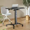 Mesa de portátil móvel MACLEAN MC-453B com regulação pneumática de altura, altura máx. 109 cm, capacidade de carga 8 kg