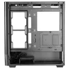 Caixa de PC TACENS Mars Gaming MCLCDPRO Midi Tower – Preto, ecrã IPS de 7,2 polegadas, fonte de alimentação em baixo, suporte ATX/Micro‑ATX/Mini‑ITX