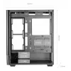 Caixa de PC TACENS Mars Gaming MCLCDPRO Midi Tower – Preto, ecrã IPS de 7,2 polegadas, fonte de alimentação em baixo, suporte ATX/Micro‑ATX/Mini‑ITX