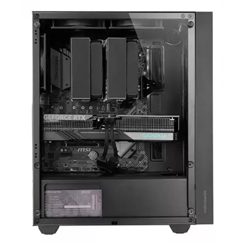 Tacens Mars MC-PMAX caixa ATX, preta, 4 ventoinhas FDB de 120 mm