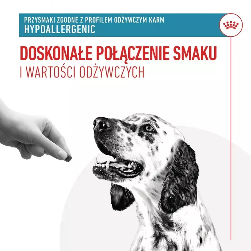 Petiscos hipoalergénicos para cães Royal Canin 230 g — snacks de treino de aves, sem glúten e sem açúcar, para cães adultos