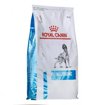 Comida seca para cães Royal Canin Anallergenic 8 kg — receita hipoalergénica de aves para adultos, sem glúten, sem lactose