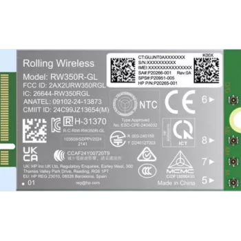 HP 4G LTE-Advanced Pro Cat19 WWAN Módulo wireless interno B8BD3AA