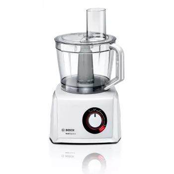 Robot de cozinha Bosch MC812W501 — 1000 W, tigela de 3,9 L, branco, lâminas de aço inoxidável