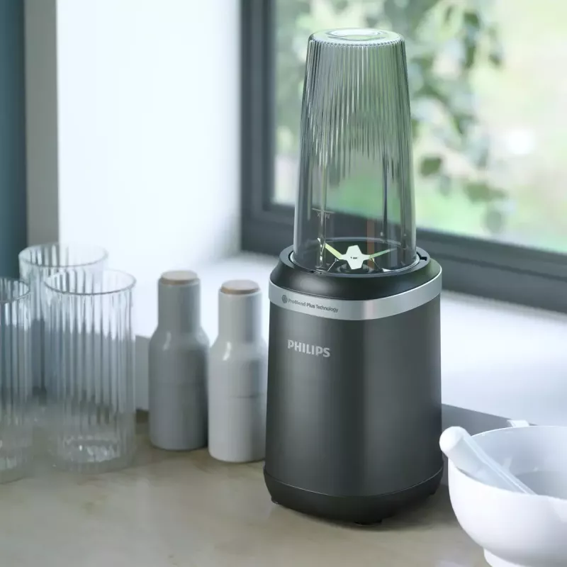Batedeira Philips 5000 Series HR2767/00 preto aço inoxidável
