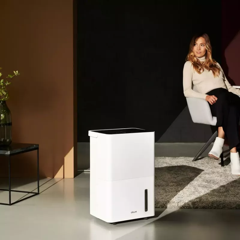 Desumidificador Duux Bora DXDH30 – para espaços até 50 m², depósito de água de 4 L, branco