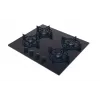 Candy CVW6BB placa preto de encastrar 59,5 cm gás 4 zona(s)