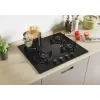 Candy CVW6BB placa preto de encastrar 59,5 cm gás 4 zona(s)