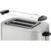 Torradeira Gorenje T800DS – torradeira de aço inoxidável de 2 ranhuras, modelo doméstico compacto