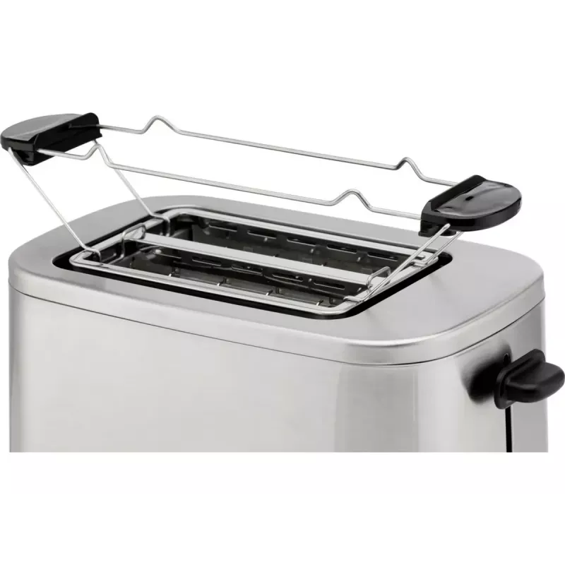 Torradeira Gorenje T800DS – torradeira de aço inoxidável de 2 ranhuras, modelo doméstico compacto