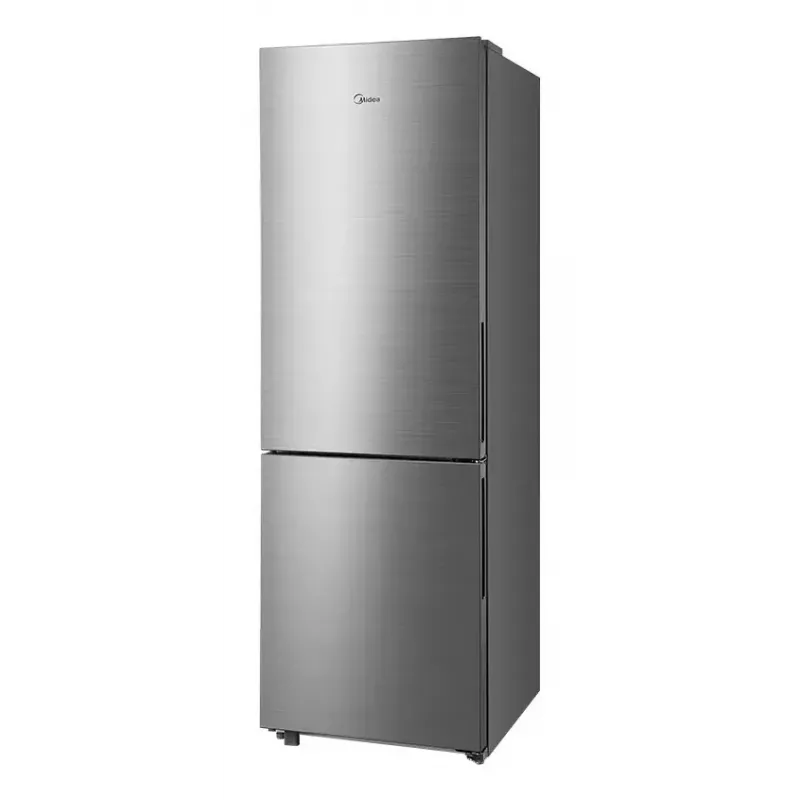 Combinado frigorífico-congelador independente Midea MDRB600MME46, 443 L totais, 313 L de frigorífico (No Frost), 130 L de congelador, classe E, aço inoxidável