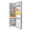 Combinado frigorífico-congelador independente Midea MDRB600MME46, 443 L totais, 313 L de frigorífico (No Frost), 130 L de congelador, classe E, aço inoxidável