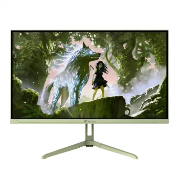 Monitor de computador Arozzi Nova 24 polegadas – 23,8 polegadas (60,5 cm) Full HD 1920×1080 IPS LED, 1 ms, VESA, altifalantes integrados, verde