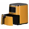 Fritadeira de ar quente HEINRICH'S HFR 8216, capacidade 5,0 l, 1450 W, amarelo