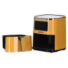 Fritadeira de ar quente HEINRICH'S HFR 8216, capacidade 5,0 l, 1450 W, amarelo