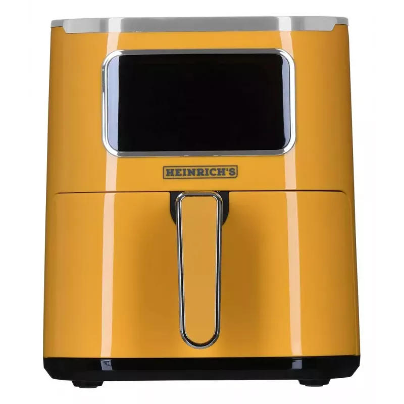Fritadeira de ar quente HEINRICH'S HFR 8216, capacidade 5,0 l, 1450 W, amarelo