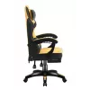Cadeira gaming huzaro Force 3.7 — cadeira giratória ergonómica high-back, assento amarelo, braços ajustáveis, altura 107,5–116,5 cm