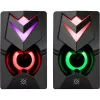 Altifalantes para PC DEFENDER J4 2.0 6W LED USB, 3,5 mm, 90–20000 Hz, preto