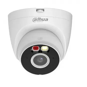 Câmara de segurança IP dome DAHUA NET CAMERA 4MP IS Eyeball Wi‑Fi/T4A‑PV 2,8–3,6 mm, 4 MP, IP67, IR/LED branco, MicroSD até 256 GB