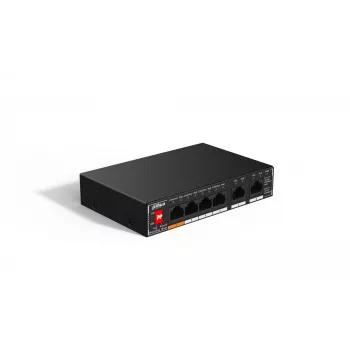 Dahua Technology PoE SG1006P Unmanaged Gigabit Ethernet (10/100/1000) Power over Ethernet (PoE) preto