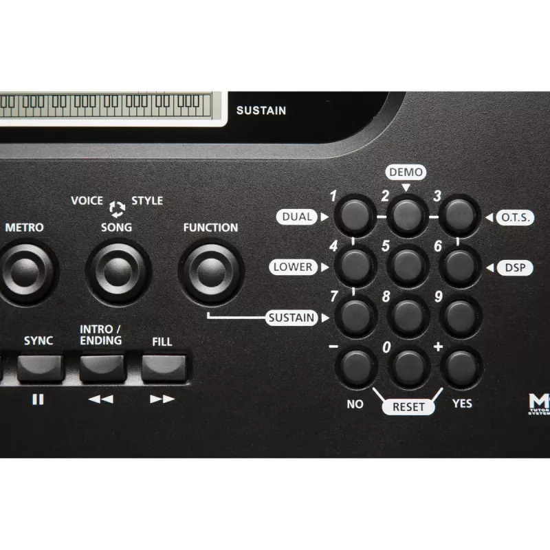 Teclado Kurzweil KP70 teclado digital 61 teclas, preto